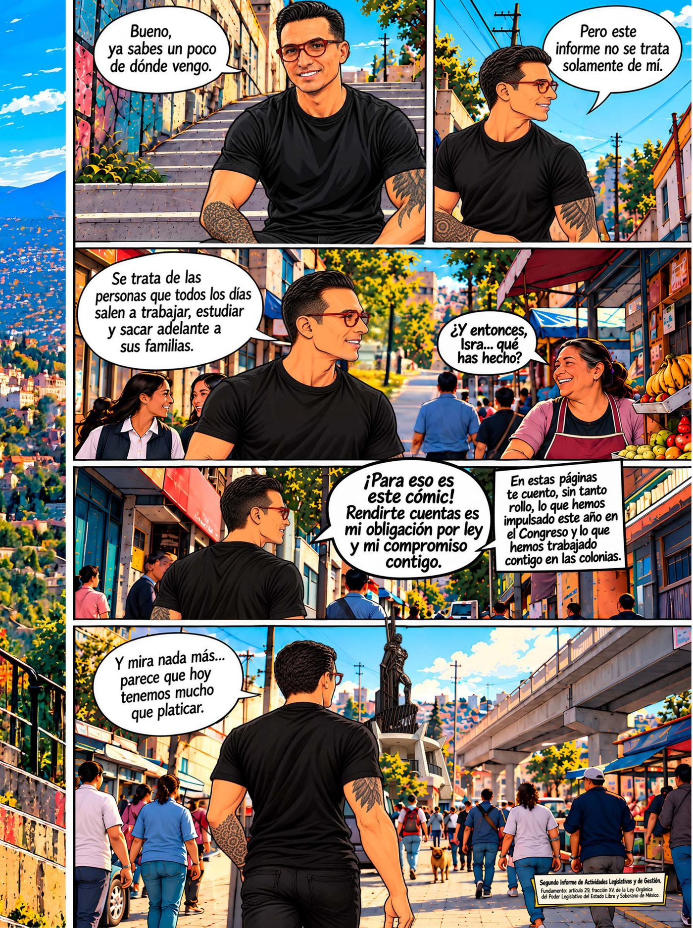 Página 3 del cómic Crónicas de un Diputado
