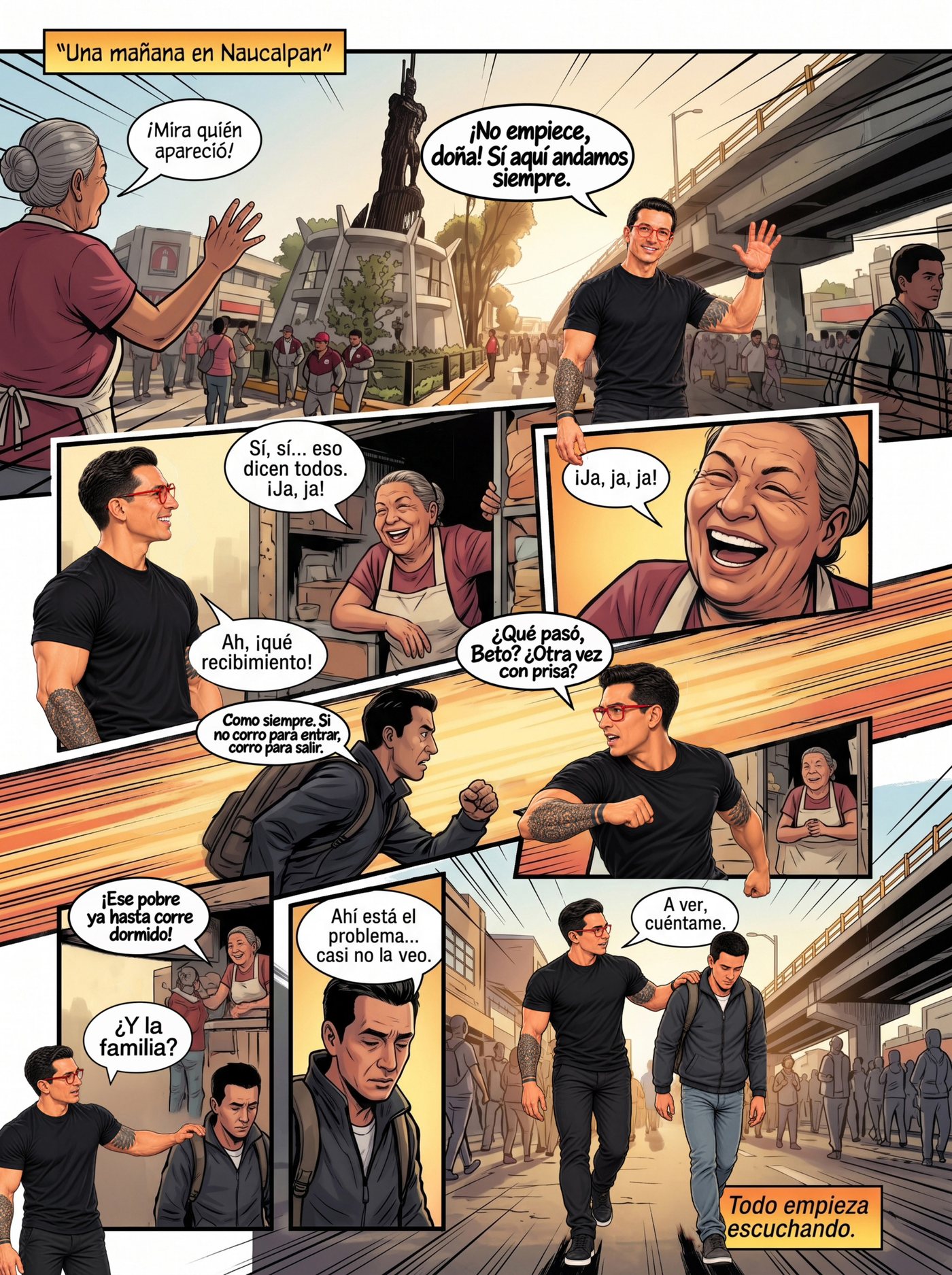 Página 4 del cómic Crónicas de un Diputado