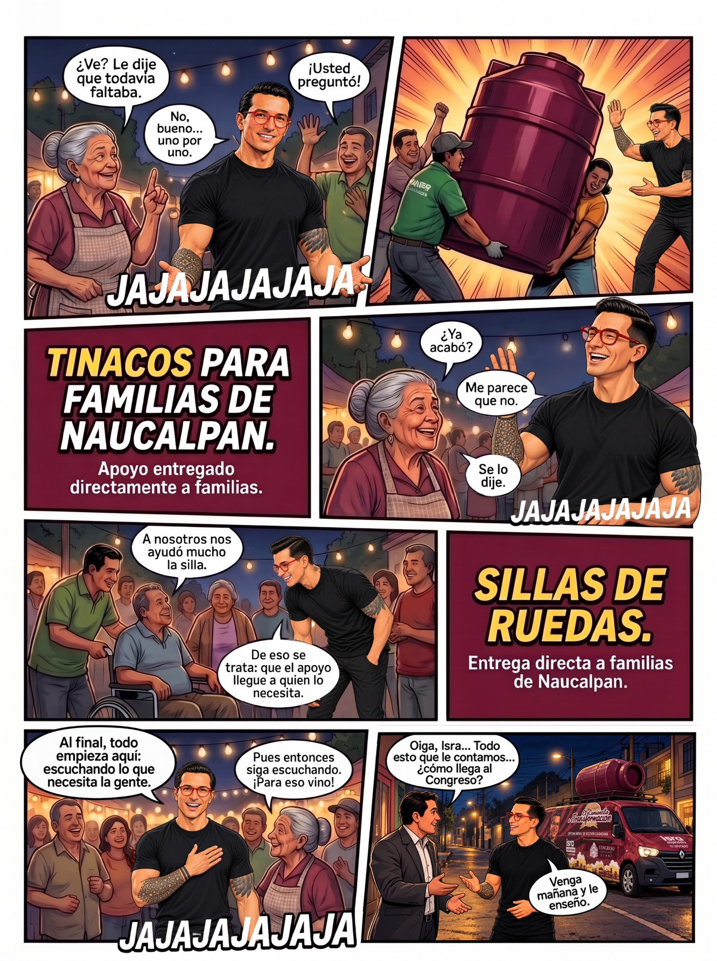 Página 13 del cómic Crónicas de un Diputado