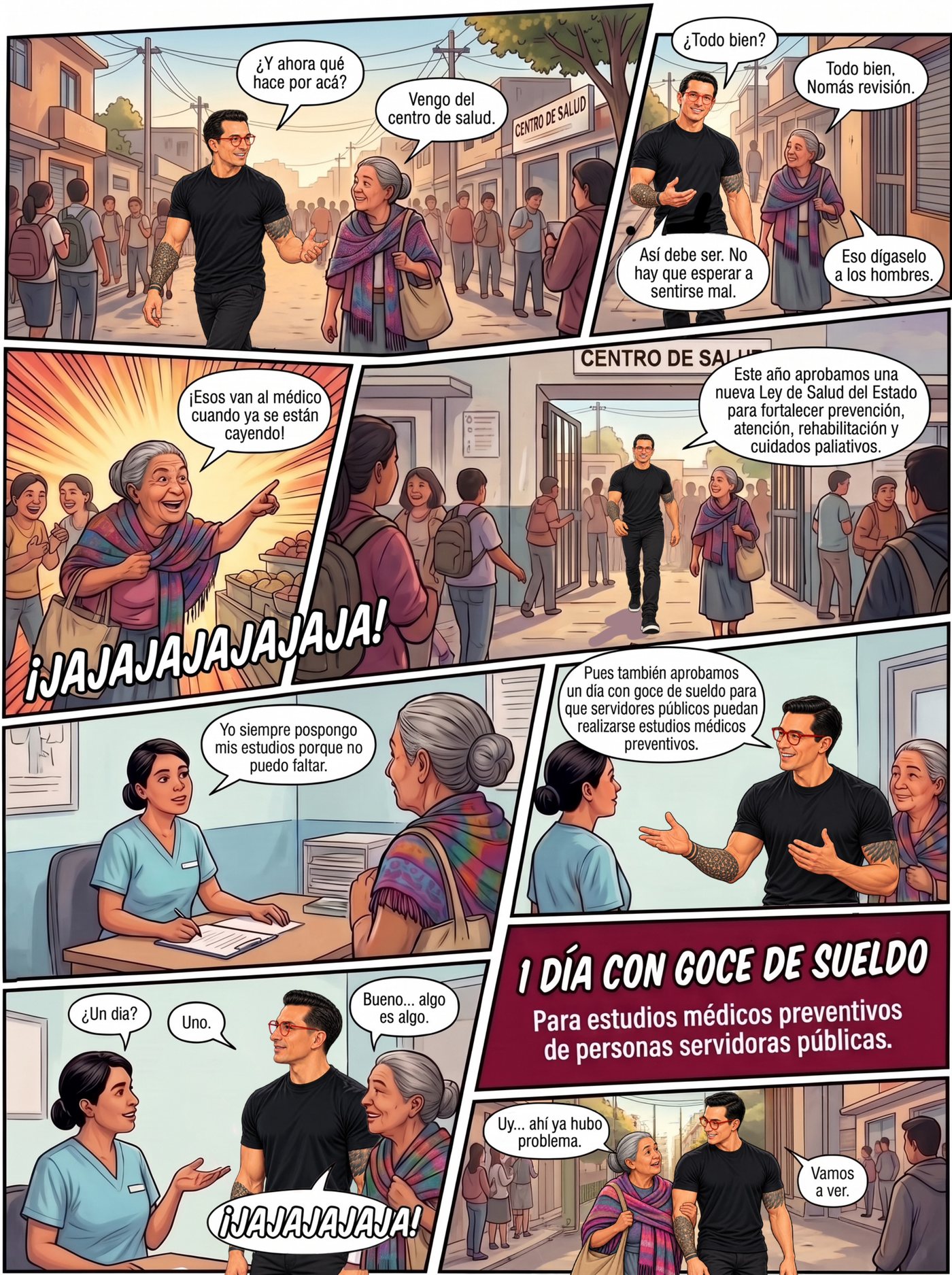 Página 8 del cómic Crónicas de un Diputado